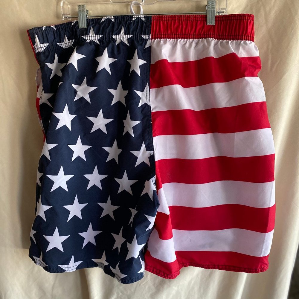 Faded Glory flag bathing suit